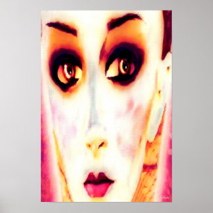 Poster Le Gawker sur toile