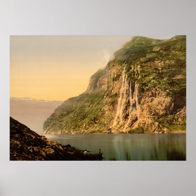 Poster Le Geirangerfjord (Devant)