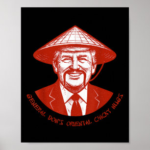 Poster Le Général Dons Funny Chicky Oriental Nugs Dit Quo