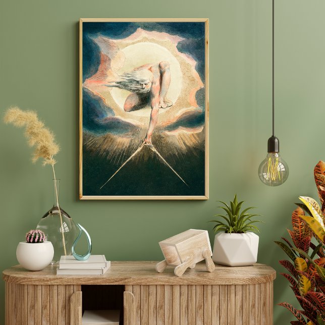 Poster Le génie de la découverte : l'artiste de William B (Trace the ripple effect of the European artistic movement and its contributions to the creation )