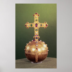 Poster Le globe impérial des empereurs romains saints