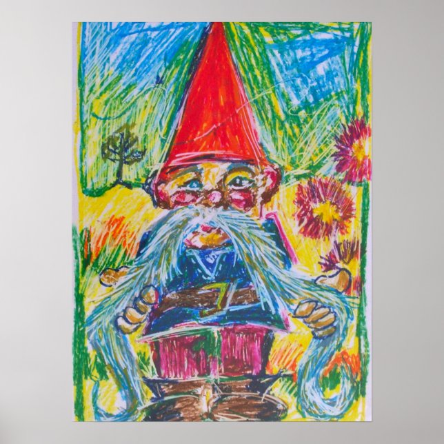 Poster Le Gnome du constructeur de nids (Devant)