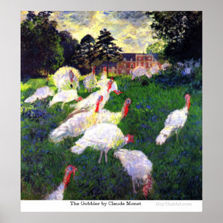 Poster Le gobelet de Claude Monet
