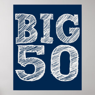 Poster Le GRAND 50 Cinquantième anniversaire