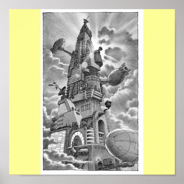 POSTER LE GRAND BÂTIMENT™ (Devant)