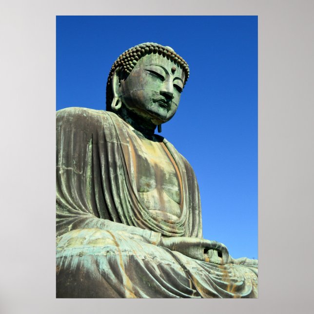 Poster Le Grand Bouddha : Kamakura, Japon (Devant)