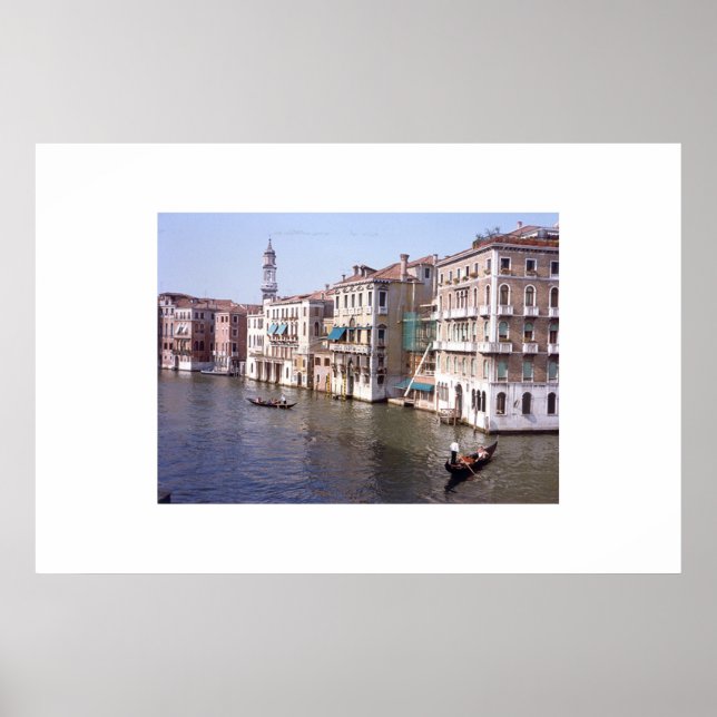 Poster Le Grand Canal - Venise, Italie (Devant)