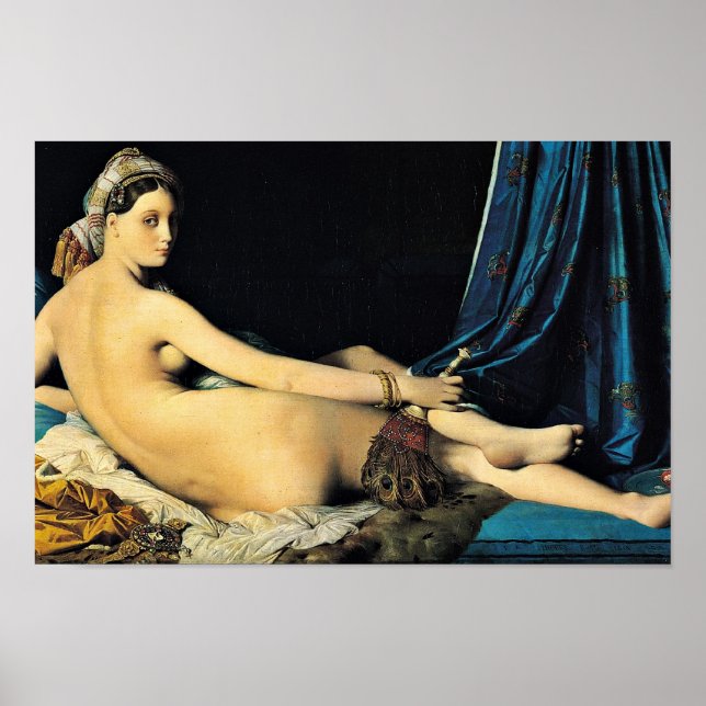 Poster Le Grand Odalisque, Français La Grande Odalisque (Devant)