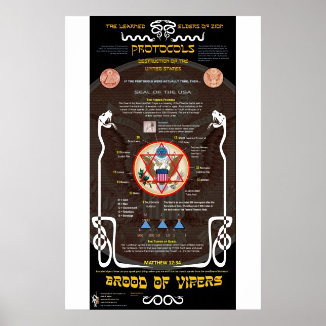 Poster Le Grand Sceau des Etats-Unis -1 (Devant)