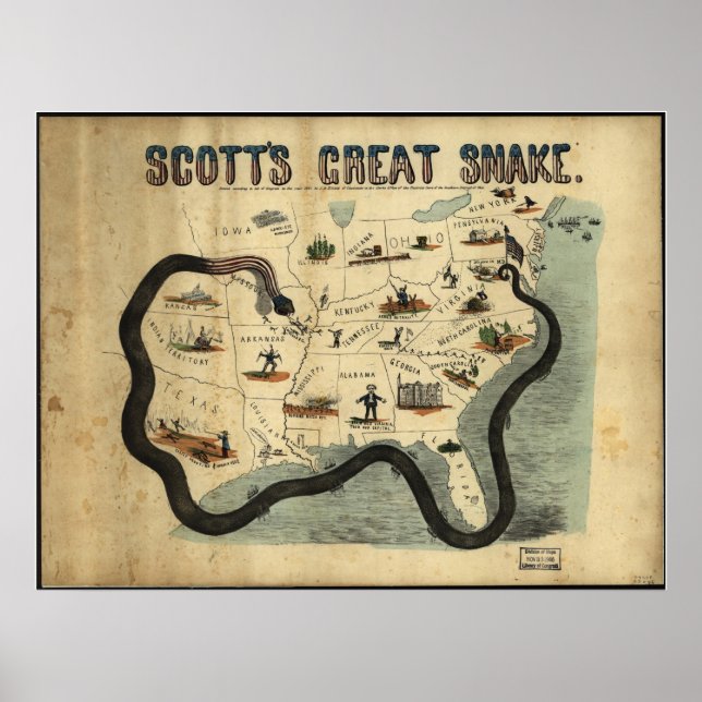Poster Le grand serpent de Scott (Devant)