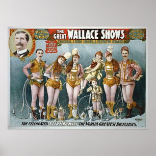 Poster Le grand Wallace montre l'affiche vintage de