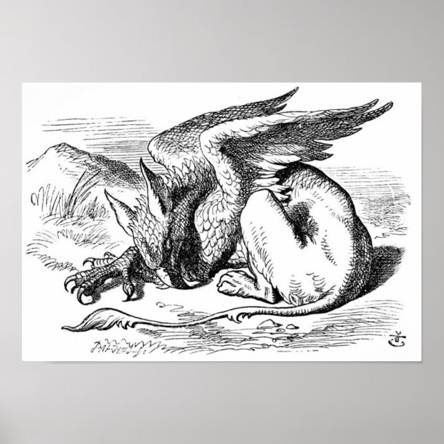 Poster Le Griffin qui dort (Devant)