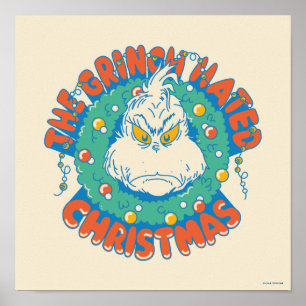 Poster Le Grinch détestait Noël