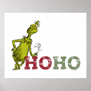 Poster Le Grinch Ho Ho Ho