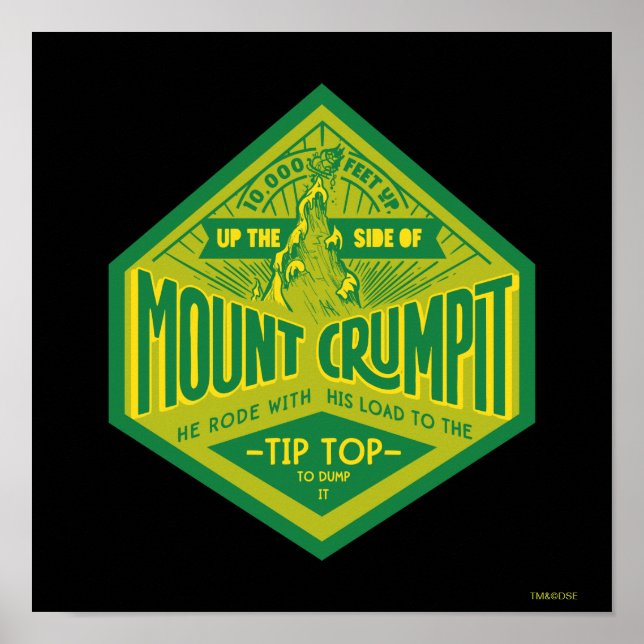 Poster Le Grinch | Mont Crumpit (Devant)