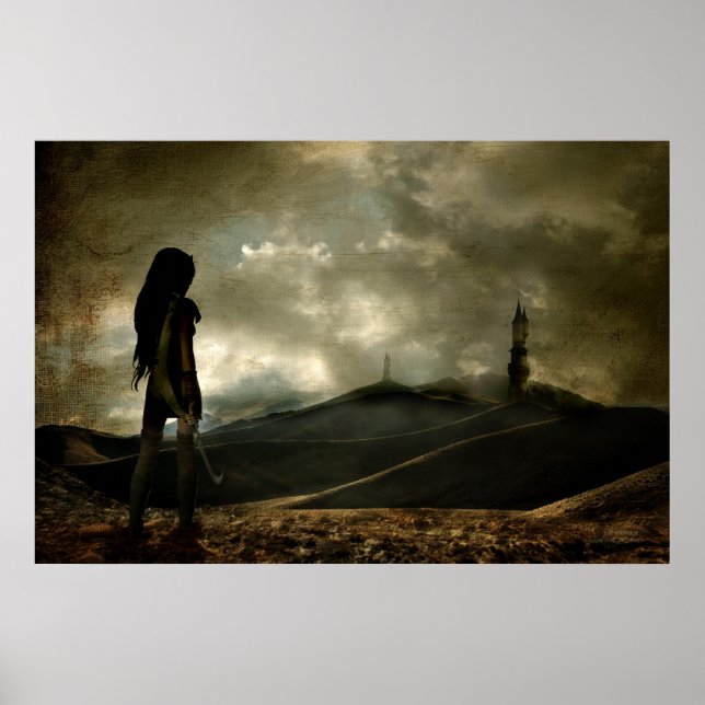 Poster Le guerrier (Devant)