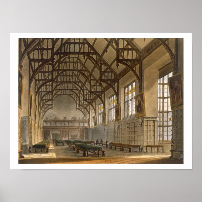 Poster Le Hall of Trinity College, Cambridge, de (Devant)