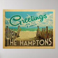 Le Hamptons Beach Vintage voyage