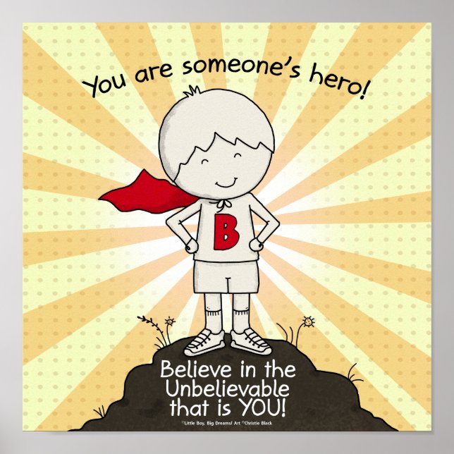 Poster Le héros de quelqu'un (Devant)