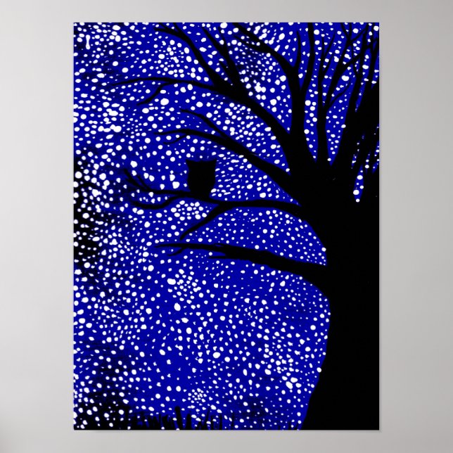 Poster Le hibou (Devant)