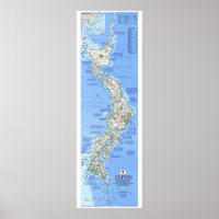 Le "Japon : CARTE géographique nationale à partir