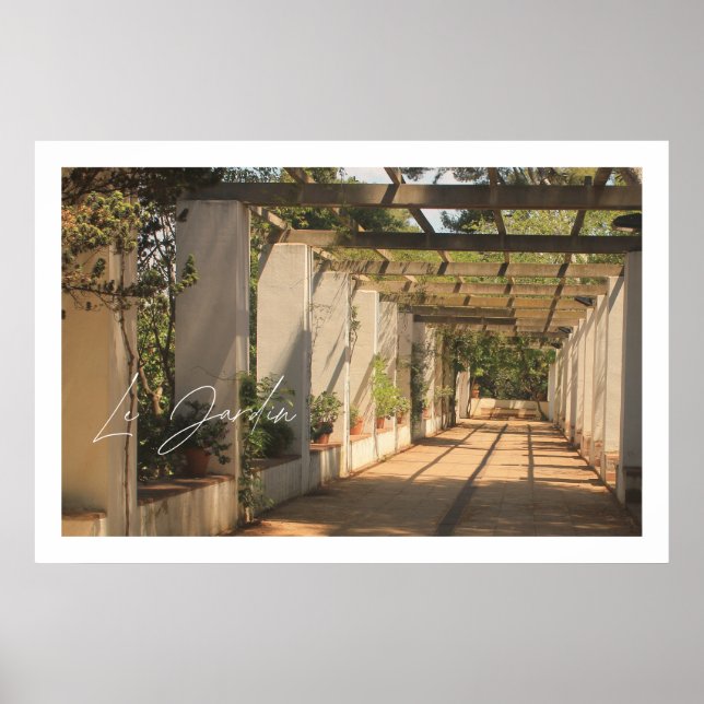 Poster Le Jardin  (Devant)
