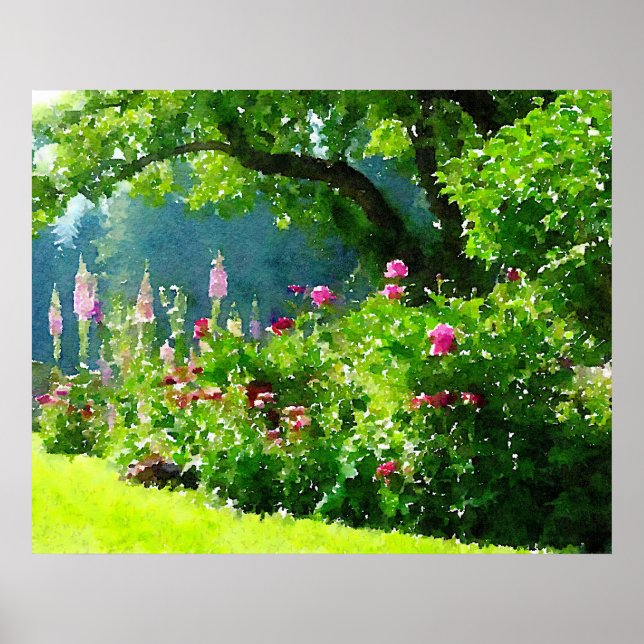 Poster Le Jardin (Devant)