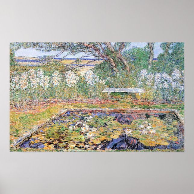 Poster Le jardin de (Devant)