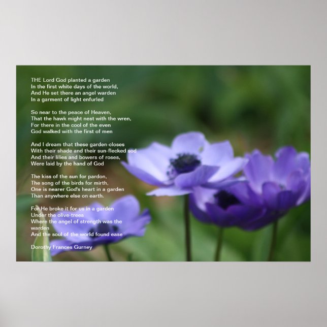 Poster Le jardin de Dieu (Devant)