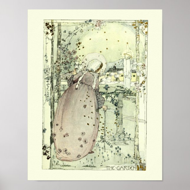 Poster Le jardin de Jessie Marion King (Devant)