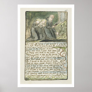 Poster "Le jardin de l'amour", plaquent 45 (Bentley 44)