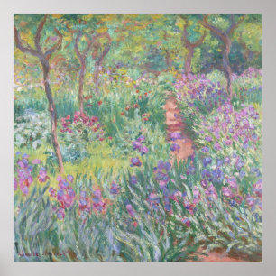 Poster Le Jardin de l'artiste à Giverny de Monet