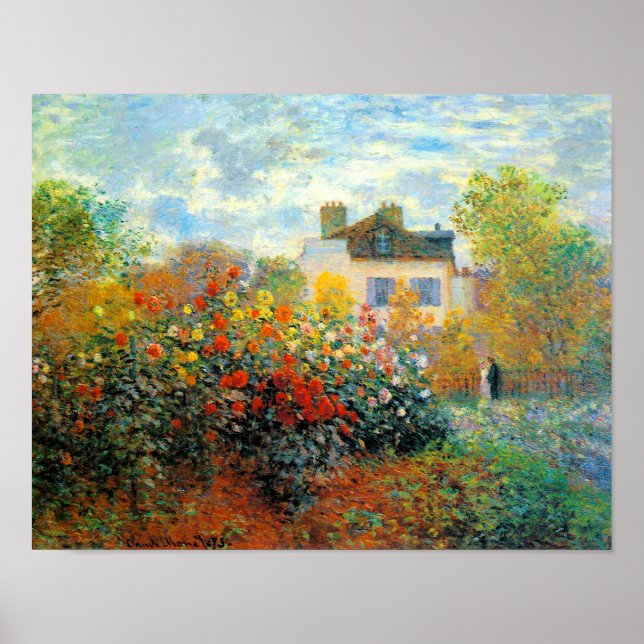 Poster Le Jardin de Monet à Argenteuil (Devant)