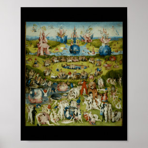 Poster Le Jardin Des Délices Terrestres De Jérôme Bosch