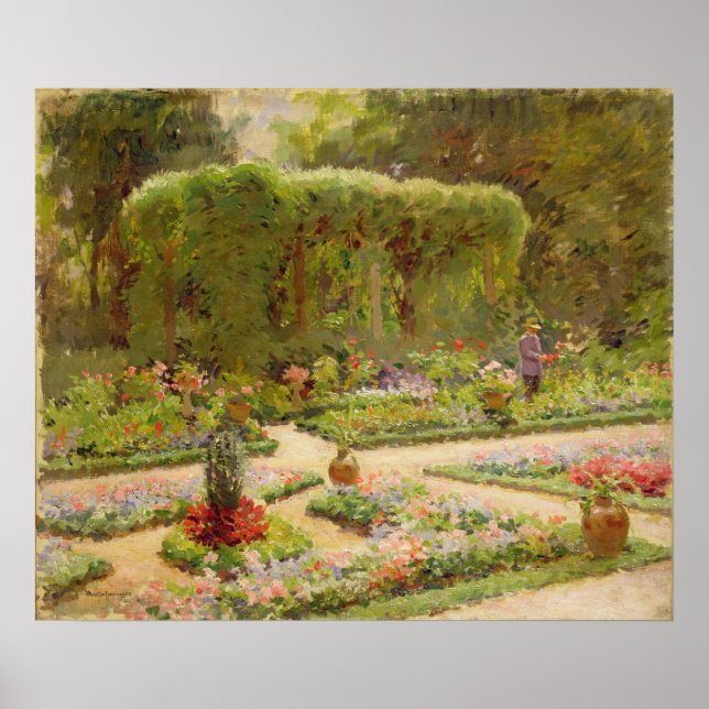Poster Le jardin des horticulteurs (Devant)