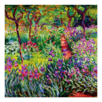Le jardin d'Iris à Giverny par Claude Monet