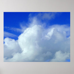 Poster Le jaune bleu