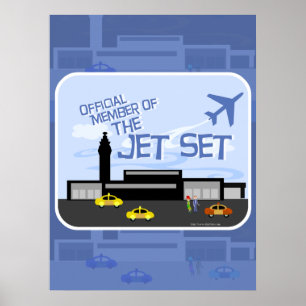 Poster Le Jet Set !