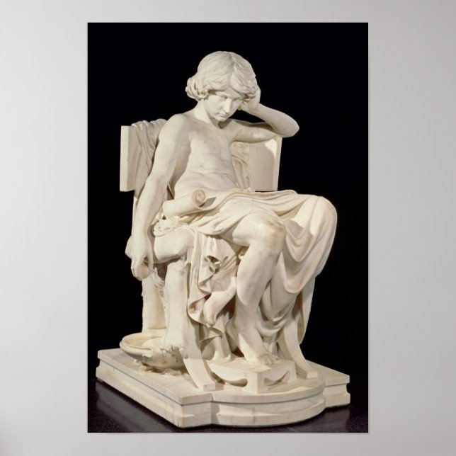 Poster Le Jeune Aristote, 1870 (Devant)