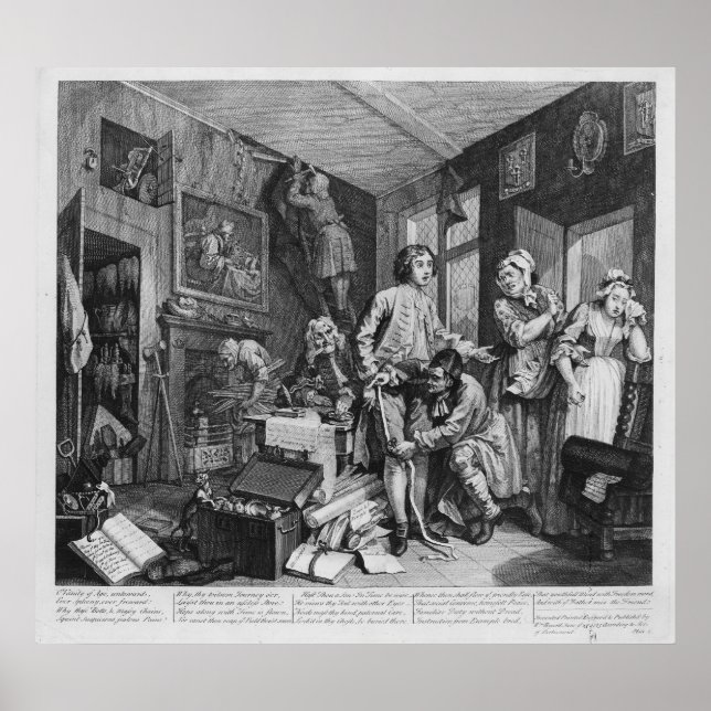 Poster Le Jeune Héritier Prend La Possession De (Devant)