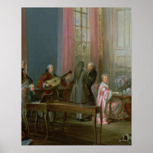Poster Le Jeune Mozart au clavichord