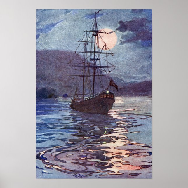 Poster Le Jolly roger d'Alice B. Woodward (Devant)