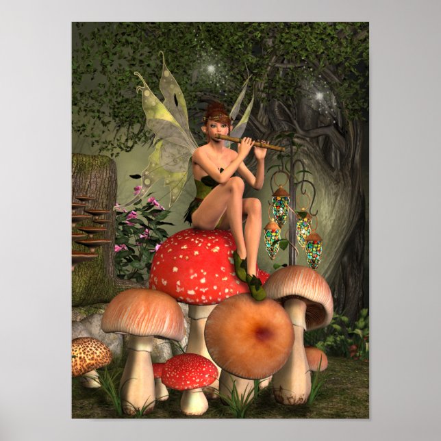 Poster Le Joueur à flûte magique (Devant)