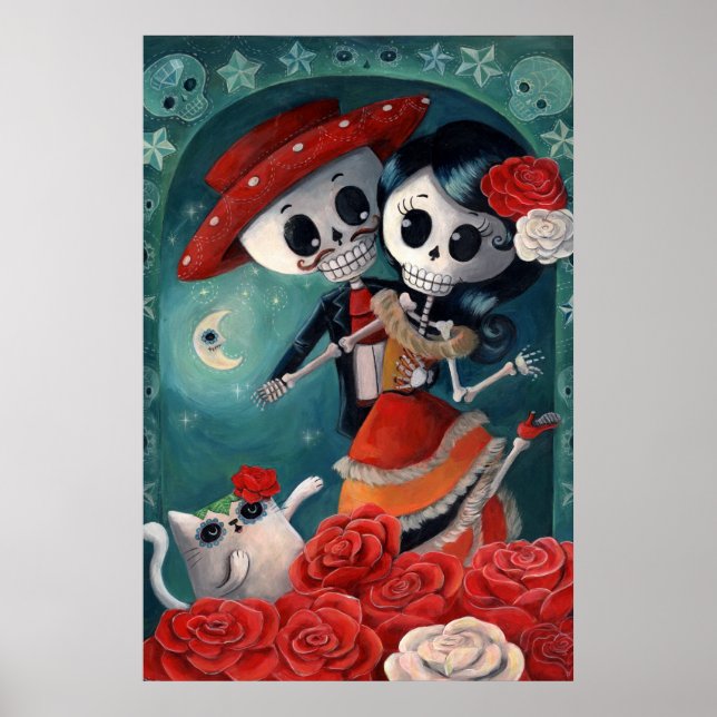 Poster Le Jour des amateurs de squelettes morts (Devant)