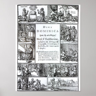 Poster Le jour du Seigneur, 1639