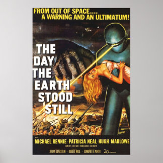 Poster Le Jour Où La Terre Est Restée