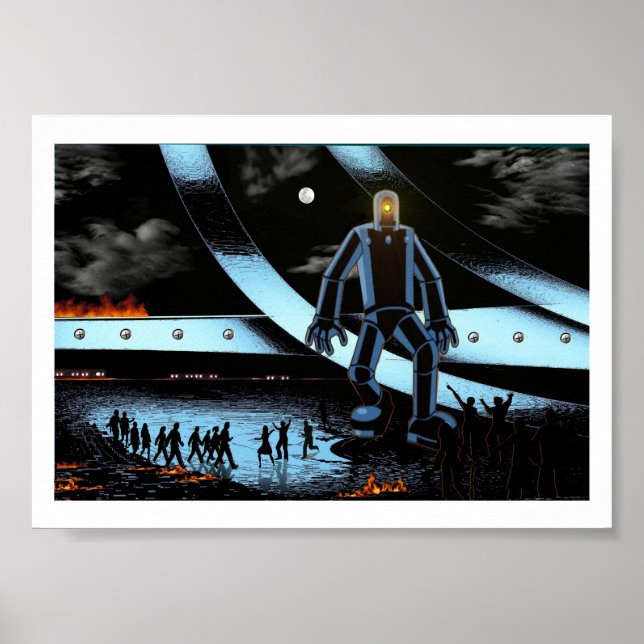 Poster Le jour où la terre était morte (Devant)