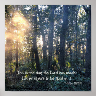 Poster Le jour où le Seigneur a fait imprimer