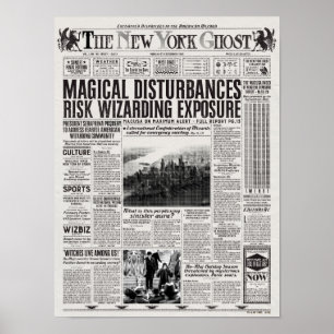 Poster Le journal New York Ghost