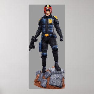 Poster le juge dredd comic charcter hero